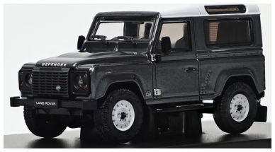 Available To Order – Land Rover Defender 90 V8 Crimea Grey 1:64 LCD Models Model (LCD 64016GY)