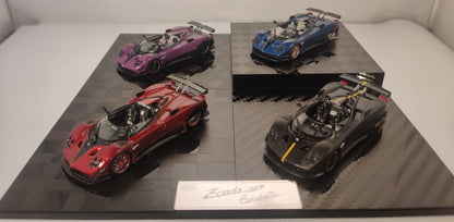 Available To Order – Pagani Zonda HP Carbon Set (x4) Global Limited Edition 699 Sets) 1:64 LCD Models Model (LCD 64018SET)