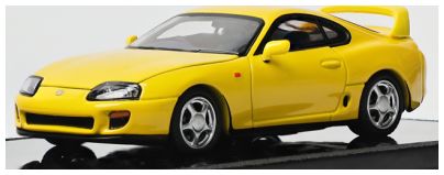 Available To Order – Toyota Supra A80 Yellow 1:64 LCD Models Model (LCD 64037Y)