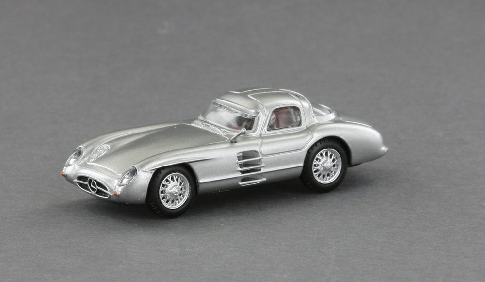 Available To Order – Mercedes Benz 300 SLR Uhlenhaut Coupe W 1956 S Silver/Red ( Scale Diecast) 1:87 LeGrand Model (LEG 87300)