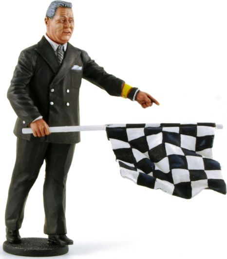 Race Director Figure 1950-1970 1:18 – diecast model
