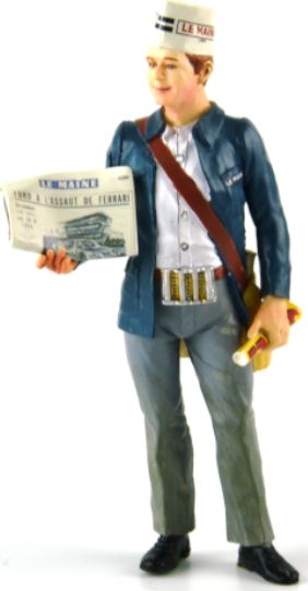 Joseph Vendeur de Journaux 'Le Maine Libre du 18-19 June 1966' Figure 1:18 – diecast model
