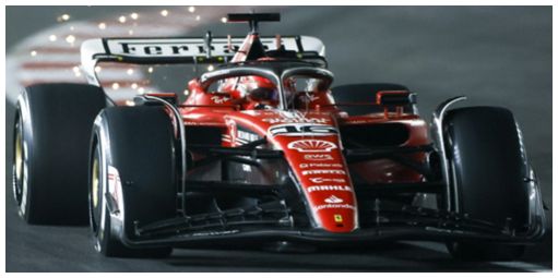 Available to Order – Scuderia Ferrari SF23 #16 Scuderia Ferrari Las Vegas GP 2023 Charles Leclerc 1:18 (LOO 18F1049)