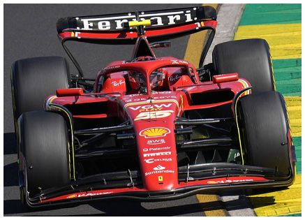 Available to Order – Scuderia Ferrari SF-24 #55 Winner Australian GP 2024 Carlos Sainz 1:18 (LOO 18F1059)