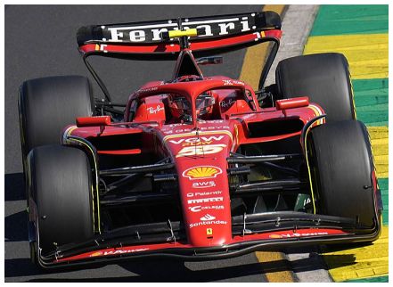 Available To Order – Scuderia Ferrari SF-24 #55 Winner Australian GP 2024 Carlos Sainz 1:43 (LOO F1059)