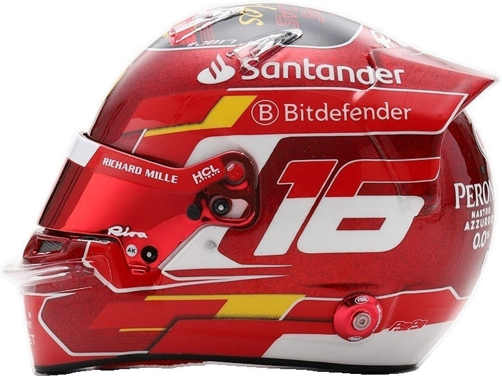 Charles Leclerc Abu Dhabi GP 2024 Helmet 1:5 Looksmart Model