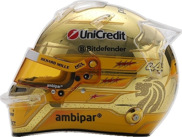 Lewis Hamilton Helmet Singapore GP 2025 1:5 Looksmart Model