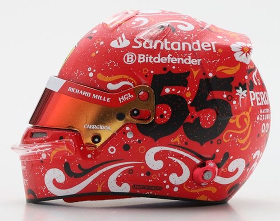 Available To Order – Carlos Sainz Mexico GP 2024 Winner 1:5 (LOO HEL07)