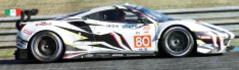 Available To Order – Ferrari 488 GTE EVO #80 Iron Lynx 24H Le Mans 2022 Cressoni/Fisichella/Heistand 1:43 (LOO LM152)