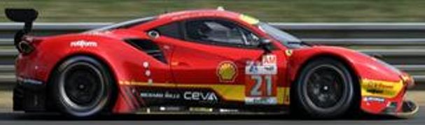 Available To Order – Ferrari 488 GTE EVO #21 AF Corse 24H Le Mans 2023 Mann/Piguet/de Pauw 1:43 (LOO LM163)