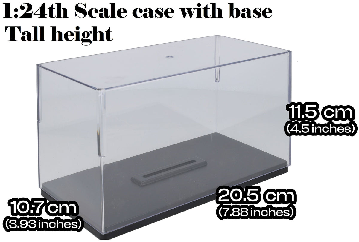 Display Lid 1:24 (11cmW x21cmL x11.5cmH) With base - Tall height 1:24 – diecast model