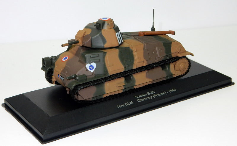 Somua S35 1st DLM Quesnoy (France) 1940 1:43 – diecast model