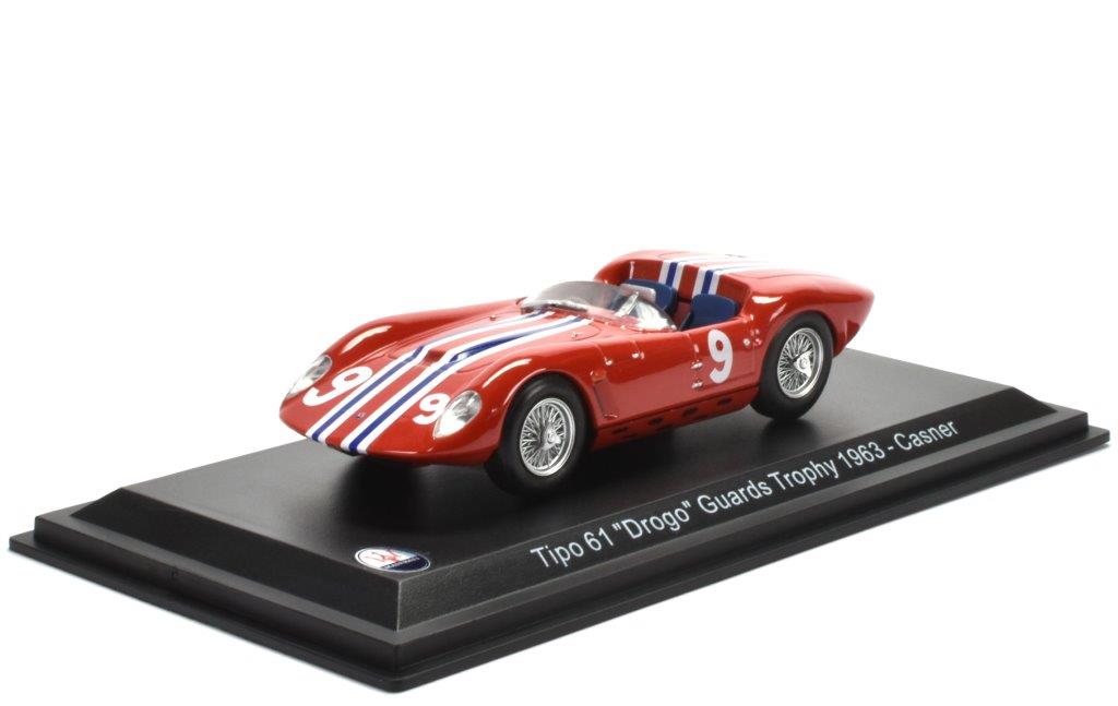 Maserati Tipo 61 'Drogo' Guards Trophy 1963 168 Casner 1:43 – diecast model