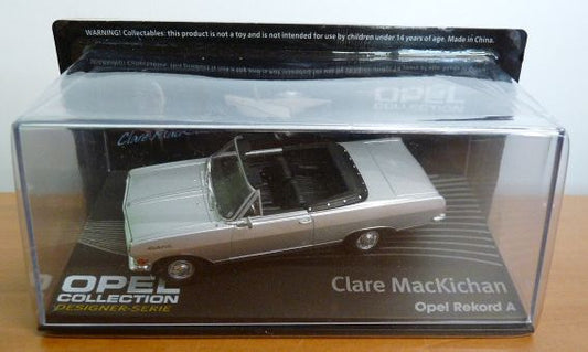 Opel Rekord A Cabriolet - Silver 1:43 – diecast model