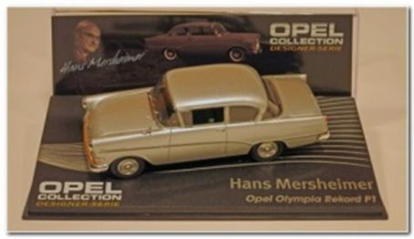 Opel Olympia Rekord P1 - Silver 1:43 – diecast model