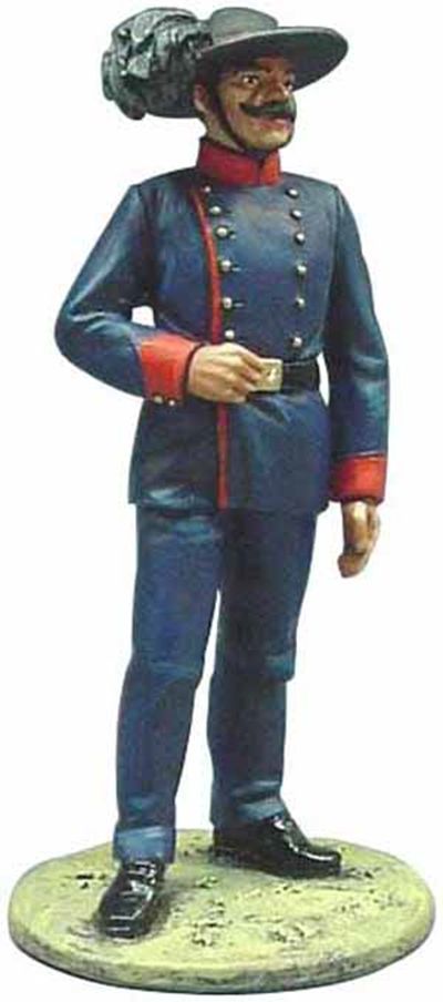 Fireman - full dress - Italy - 1870 1:32 – diecast model