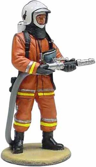 Fireman - firedress Brussels Belgium 2003 1:32 – diecast model