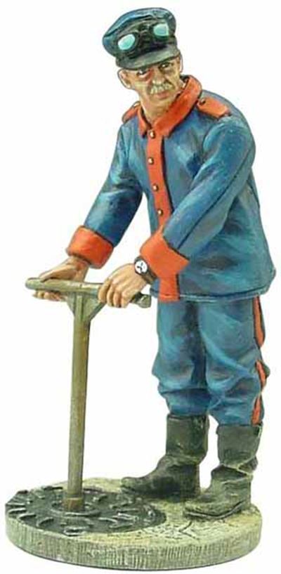 Fireman - firedress Barcelona Spain -1923 1:32 – diecast model
