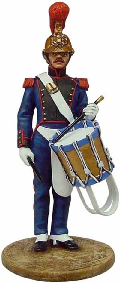 Fireman - drummer - France - 1850 1:32 – diecast model