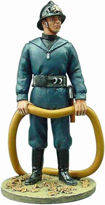 Fireman - workingdress - Italy - 1940 1:32 – diecast model