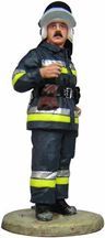 Fireman - fire dress - Warsaw Poland 2003 1:32 – diecast model