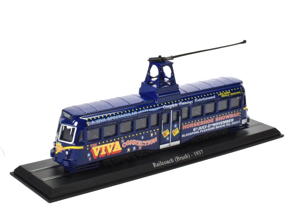 Blackpool Brush Tram - Railcoach (Brush) - 1937 (Viva) 1:76 – diecast model