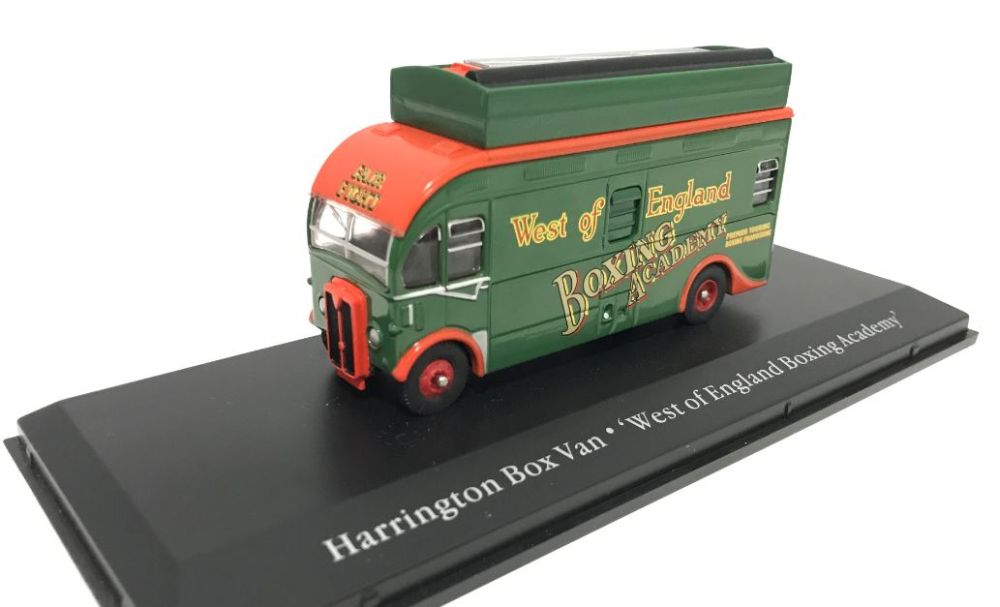 AEC Harrington Horsebox Fairground Boxing Booth 1:76 – diecast model
