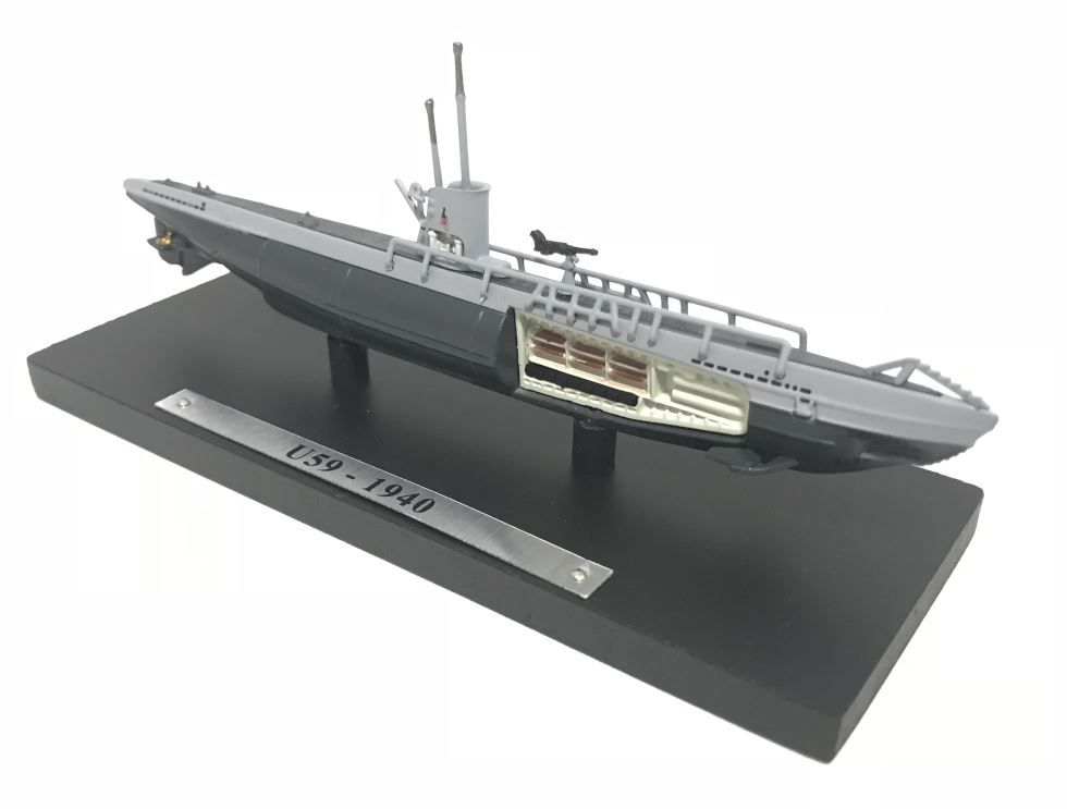Submarine - U59 1:350 – diecast model