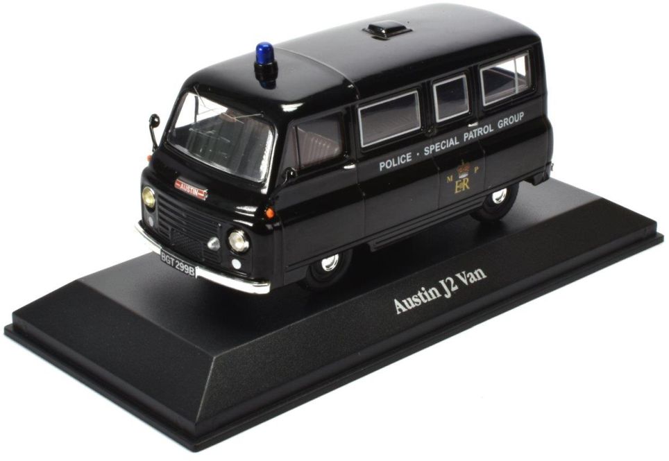 Austin J2 Van - British Police Metropolitan Police 1:43 – diecast model