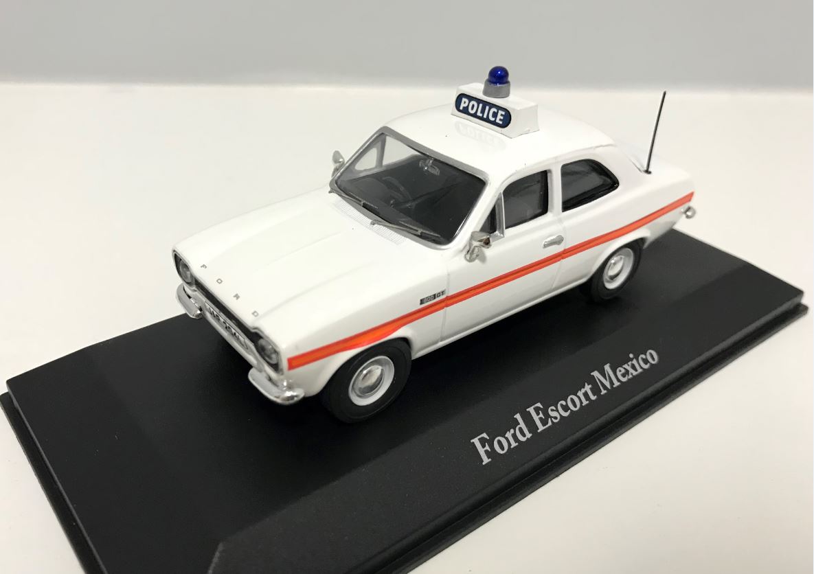 Ford Escort Mexico - British Police 1:43 – diecast model