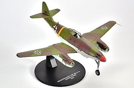 Messerschmitt Me 262 A-1A - Heinrich Bar 1945 - Fighters of WWII - Atlas 1:72 – diecast model