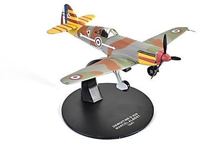 Dewoitine D.520 - Marcel Albert 1941 - Fighters of WWII - Atlas 1:72 – diecast model