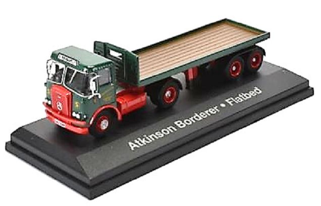 Atkinson Borderer with flatbed trailer Stobart 1:76 – diecast model