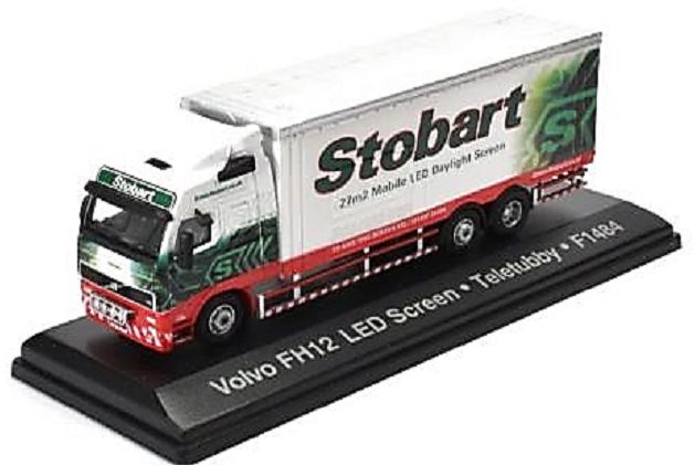 Volvo FH12 Mobile LED Rigid Stobart 1:76 – diecast model