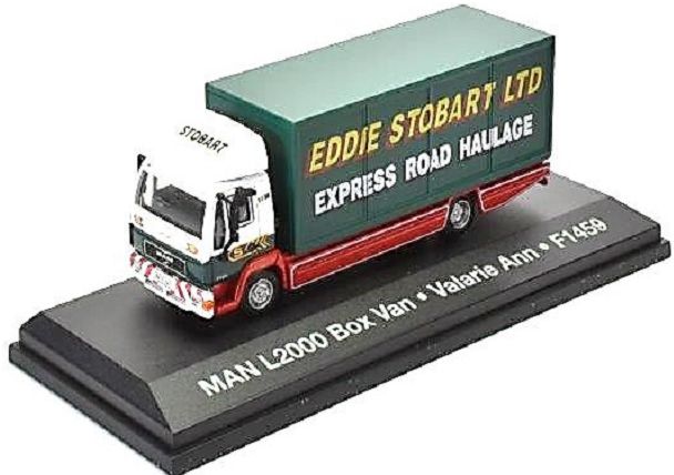 MAN L2000 Box Van Stobart 1:76 – diecast model