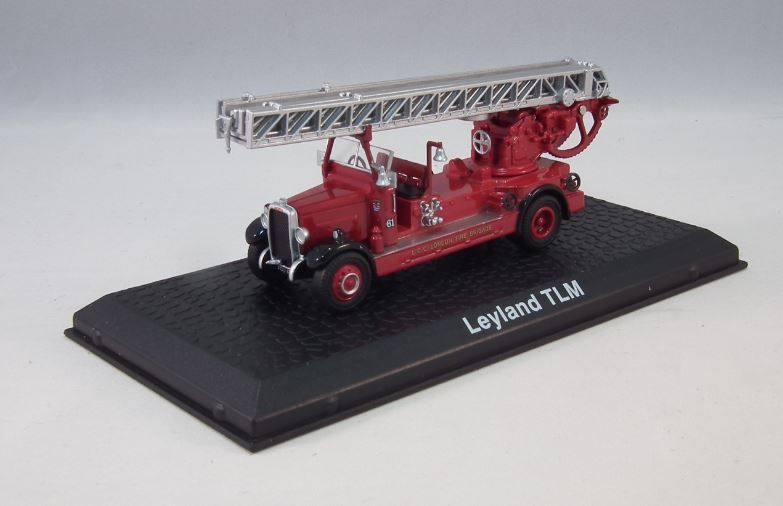 Leyland TLM London Fire Engine 1:72 – diecast model