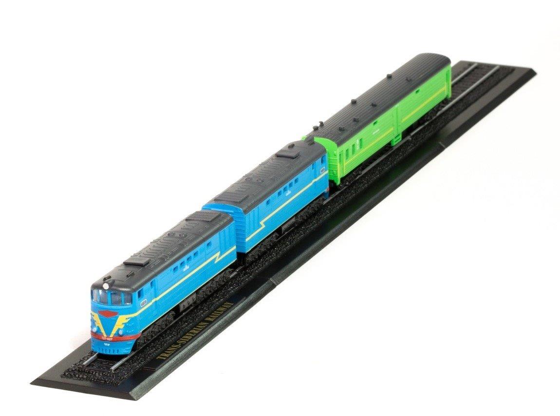 Trans -Siberian Railway - Z Gauge Great Trains of the World Z - 1:220 – diecast model