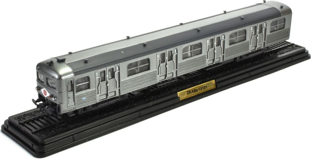 ZRABx-15101 (La Remorque D'Extremite De La Rame Z-5100) 1953 1:87 – diecast model