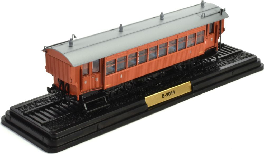B-9014 (La Remorque De La Banlieue Ouest) 1901 1:87 – diecast model