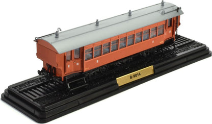 B-9014 (La Remorque De La Banlieue Ouest) 1901 1:87 – diecast model