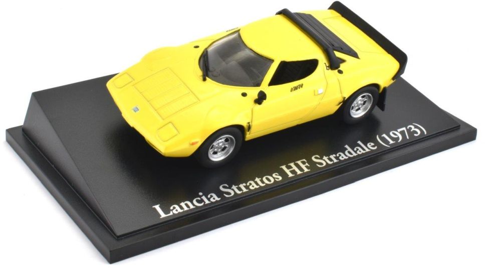 Lancia Stratos HF Stradale (1973) - Yellow 1:43 – diecast model