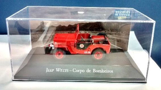 Jeep Willys - Bombeiros 1:43 – diecast model