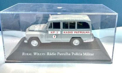 Willys Rural - Radio Patrulha Policia Mili 1:43 – diecast model