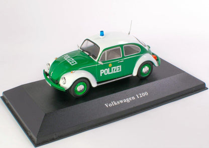 Volkswagen Beetle 1200 Deutschland - 1977 Police Cars Collection 1:43 – diecast model