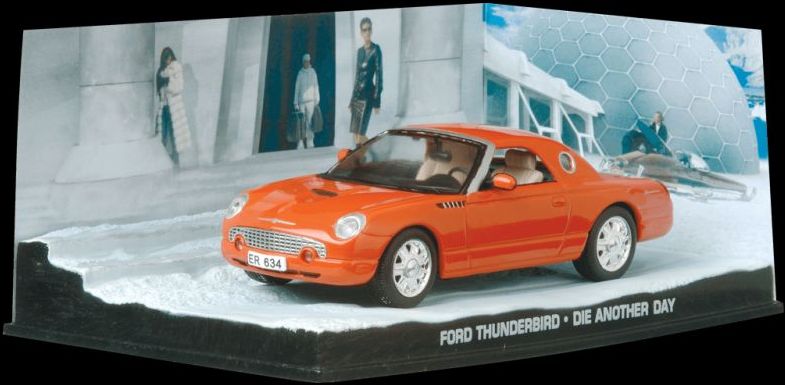 Ford Thunderbird - Die Another Day Bond in motion collection 1:43 – diecast model