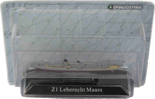 Type Z1 (Leberecht Maass) Destroyer, 1935 1:1250 – diecast model