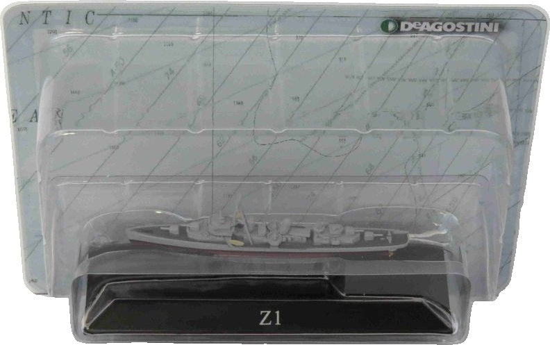Z1 Class Destroyer, 1959 1:1250 – diecast model