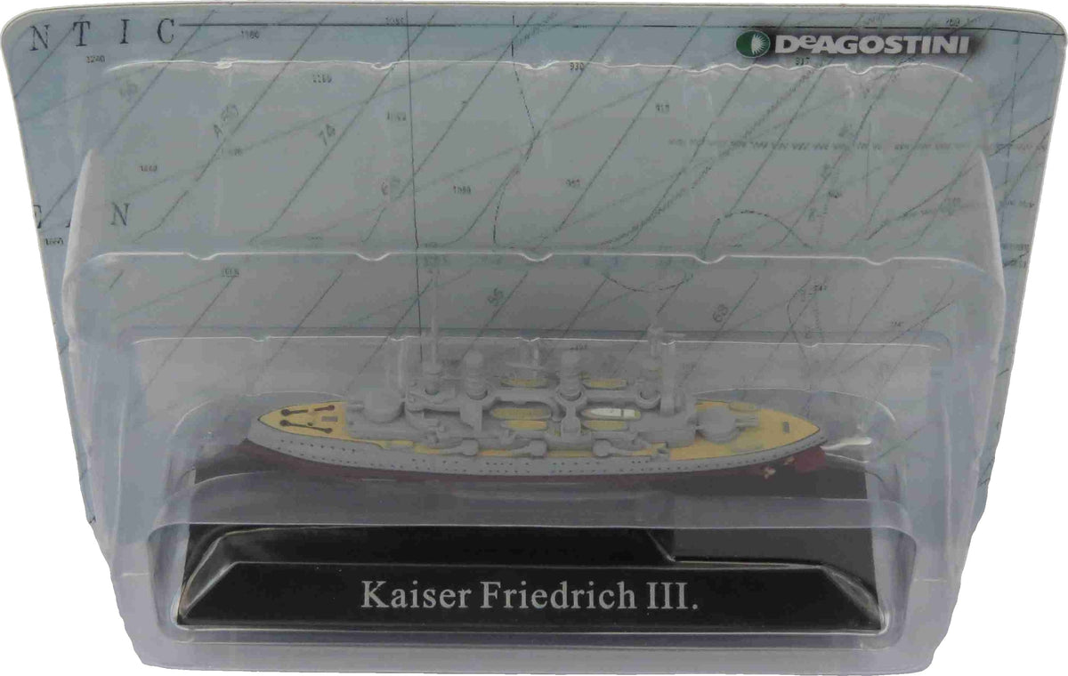 Kaiser Friedrich III 1:1250 Warships 1:1250 – diecast model