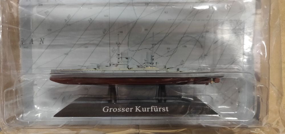 GROSSER KURFURST Battleship 1913 1:1250 Warships 1:1250 – diecast model