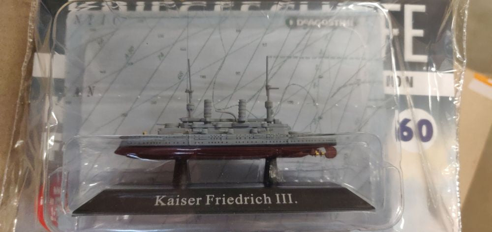Kaiser Friedrich III 1:1250 Warships 1:1250 – diecast model